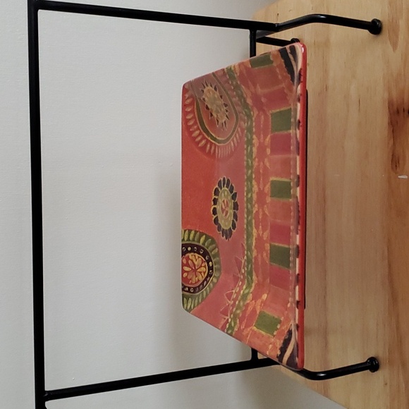 Rio 10" Square Aztec Print Plate - Picture 3 of 7